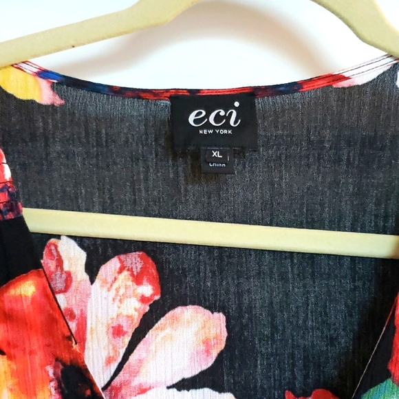 ECI New York Floral Maxi Dresd - Picture 4 of 4